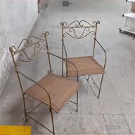 sedie ferro antiche usato
