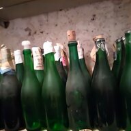 bottiglie vino vuote usato