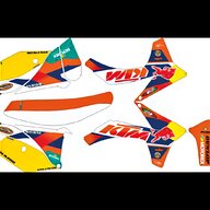 red bull decal usato
