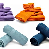 set asciugamani lino usato