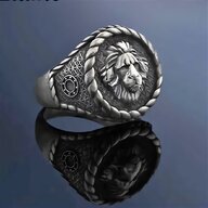 anelli uomo leone usato