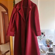 cappotto donna rosso lana usato