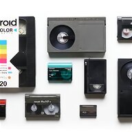 videocassette vuote usato