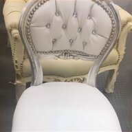 sedia barocca nero oro usato