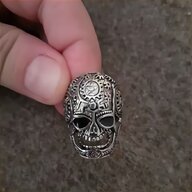skull ring anello teschio usato