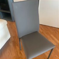 6 sedie grigio usato