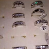 stock anelli argento usato