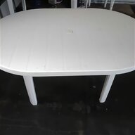 tavolo plastica ovale usato