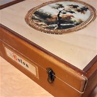 cassetta legno vintage usato