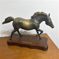 scultura cavallo legno usato