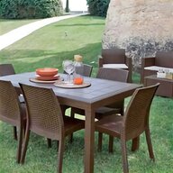 sedie tavoli giardino usato