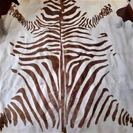 tappeto pelle zebra usato