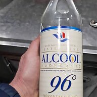 alcool 95 usato