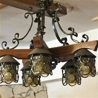 lampadari ferro battuto vintage usato