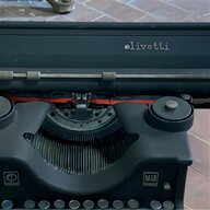 macchina scrivere olivetti m20 usato