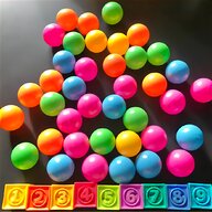 palline colorate plastica usato