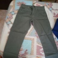 pantaloni verde militare usato