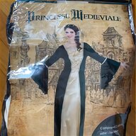 costume carnevale donna principessa medievale usato