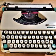 macchina scrivere olimpia usato