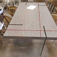 tavolo plexiglass sala pranzo usato