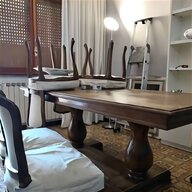 tavolo sedie legno usato