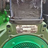 motozappa diesel motore lombardini usato