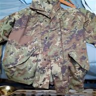 giacca militare mimetica usato