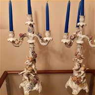 candelabri antichi porcellana usato