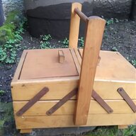 scatola legno scomparti usato