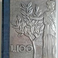 100 lire 1955 usato