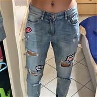 jeans strappati donna usato