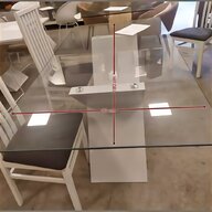 tavolo tondo vetro usato