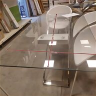 tavolo rotondo vetro usato