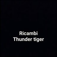 thunder tiger ts4 cinghie usato