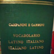 vocabolario latino campanini usato