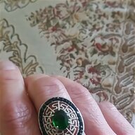 anello con smeraldo usato