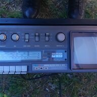 tv radio cassette usato