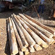 legno castagno pali recinzione usato