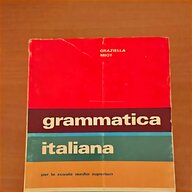 grammatica italiana usato