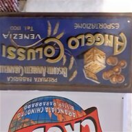 cartelli pubblicitari vintage usato