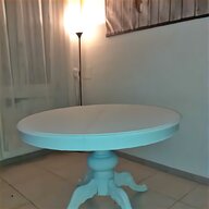 tavolo rotondo bianco allungabile usato