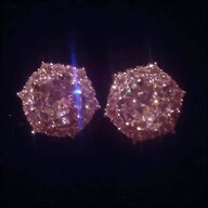 orecchini con diamanti usato