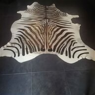 tappeto pelle zebra usato