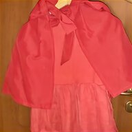vestito carnevale cappuccetto rosso usato