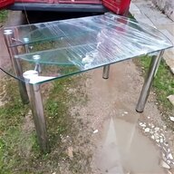 tavolo rotondo cristallo usato