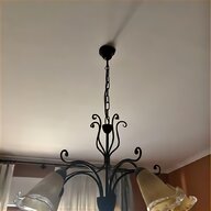 coppia lampadari vetro usato