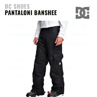 dc snowboard pantaloni usato