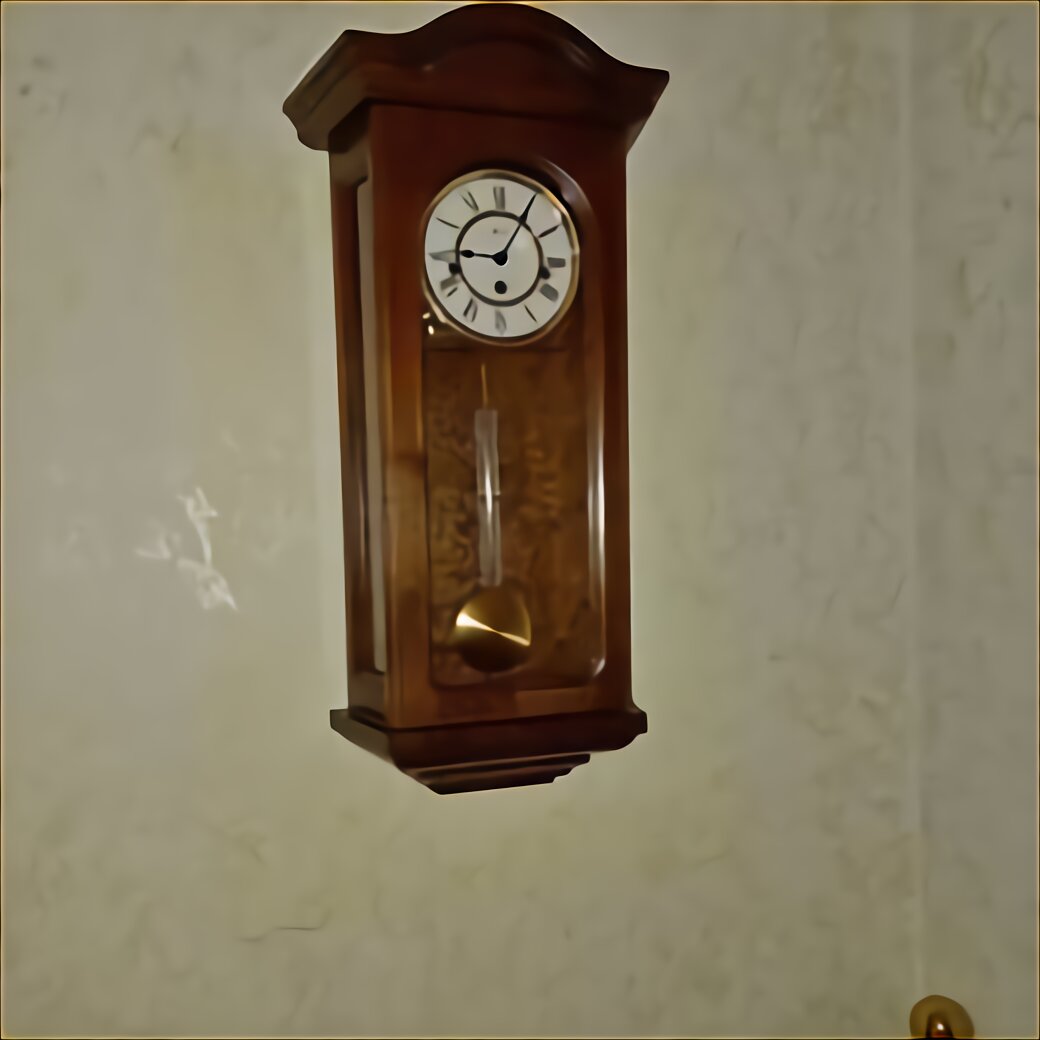 Atlanta 562/30 Radio Orologio da parete horloge pendule classico Pendolo Orologi Faggio Orologio da parete 