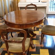 tavolo antico sedie usato