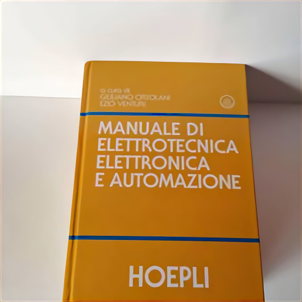 Manuale Elettrotecnica Automazione usato in Italia